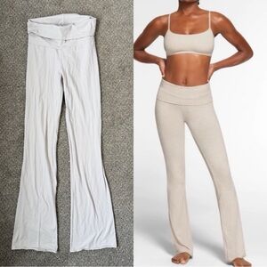 SKIMS foldover flare leggings